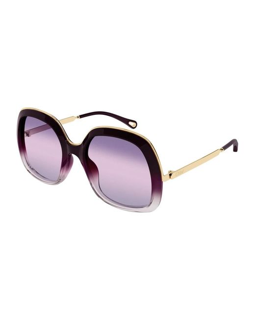 Chloé Purple Sunglasses