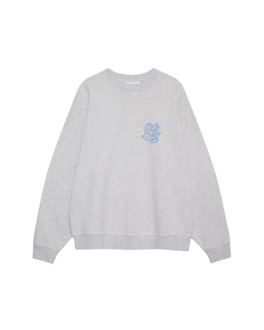 Anine Bing Gray Sweatshirts