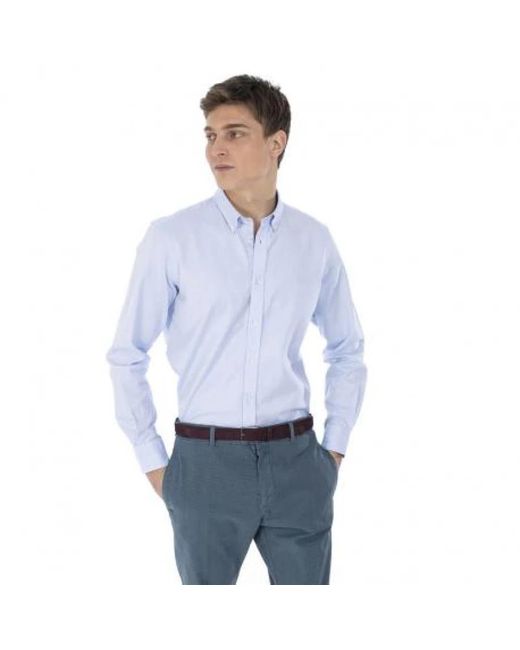 Harmont & Blaine Blue Casual Shirts for men