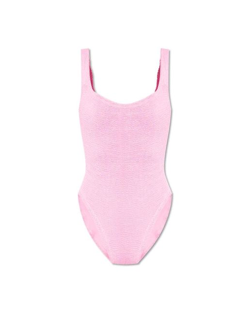 Hunza G Pink One-Piece