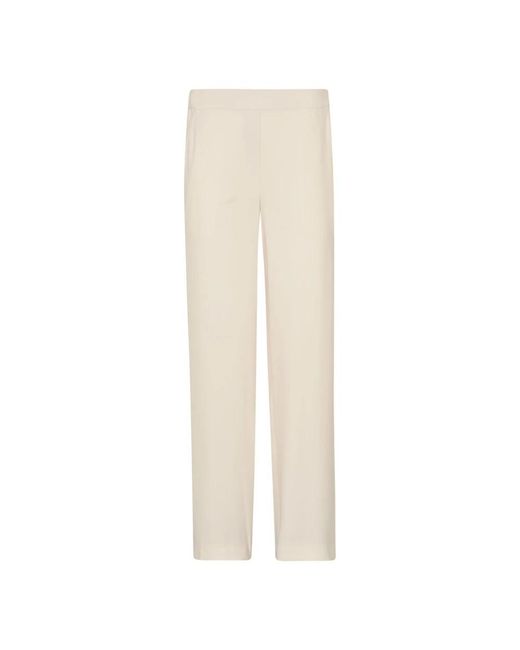 P.A.R.O.S.H. Natural Straight Trousers