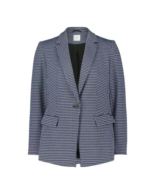 BETTY&CO Blue Eleganter business blazer mit taschen