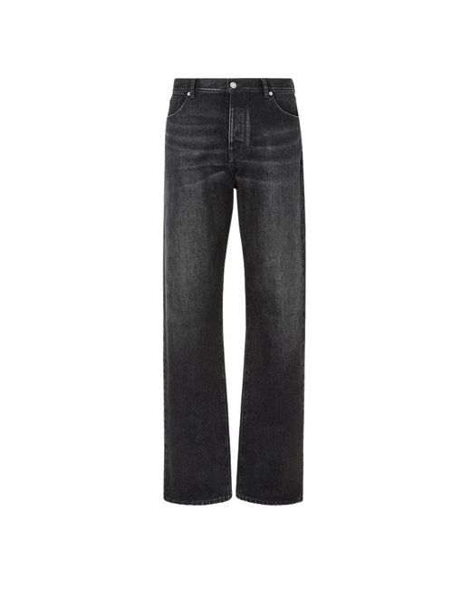 Fendi Gray Straight Fit Jeans for men