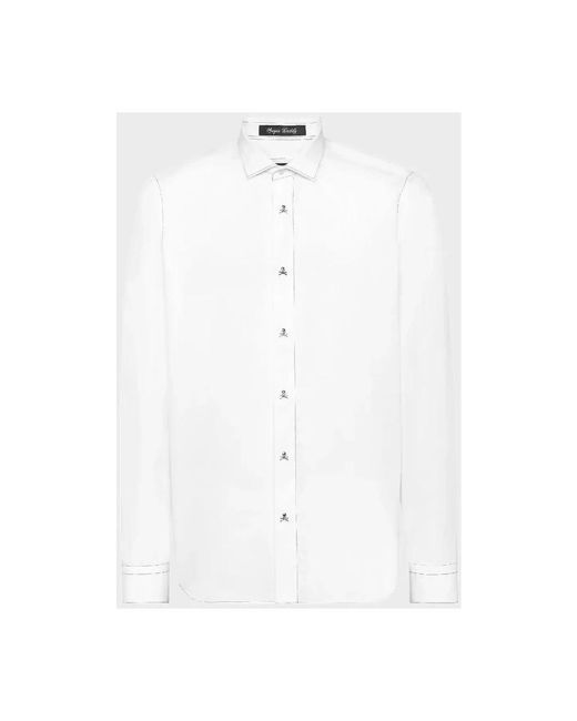Philipp Plein White Formal Shirts for men
