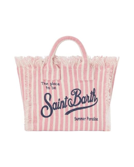 Mc2 Saint Barth Pink Shopping Bags