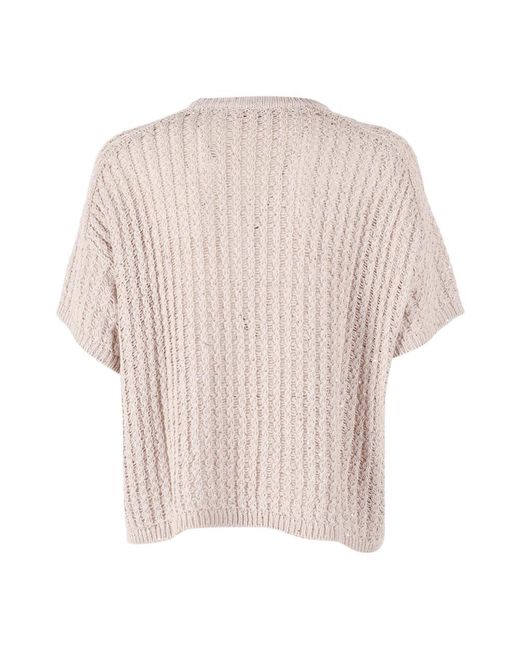 Antonelli Natural Round-Neck Knitwear