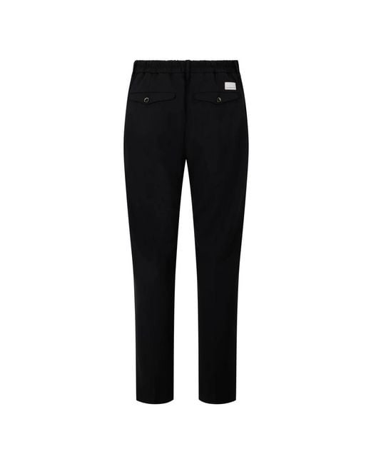 Nine:inthe:morning Black Suit Trousers for men