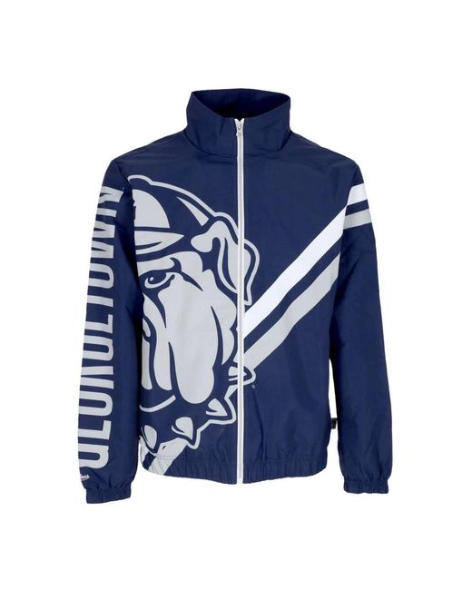 Mitchell & Ness Sweatshirt mit Reißverschluss in Blue für Herren