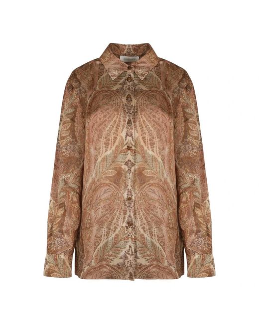 Zimmermann Shirts in het Brown