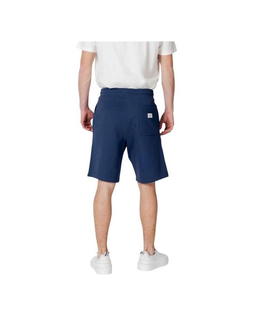 Replay Blue Casual Shorts for men