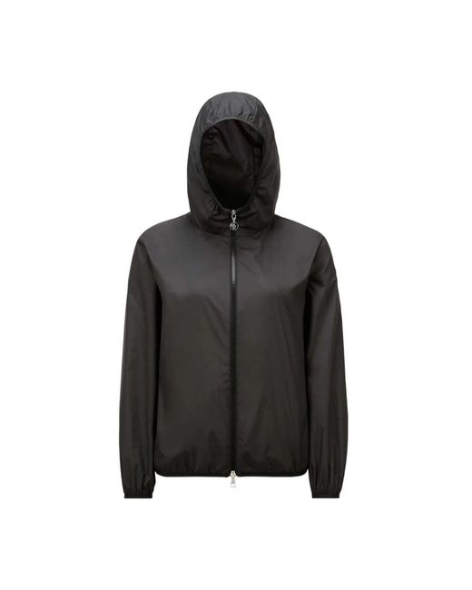 Light Jackets di Moncler in Black da Uomo