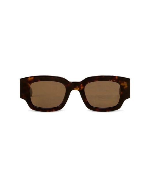 AMI Accessoires ,Bruin ,Vierkante Zonnebril Voor Iedereen in het Brown