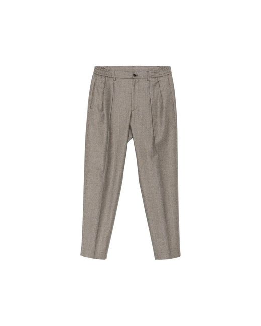 Tagliatore Gray Suit Trousers for men