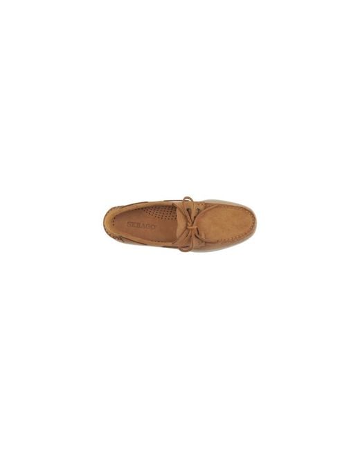 Sebago Brown Sailor Shoes for men