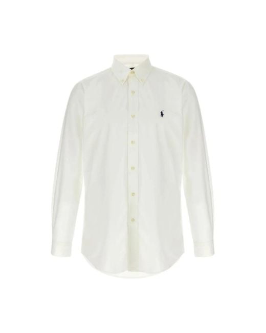 Ralph Lauren White Formal Shirts for men