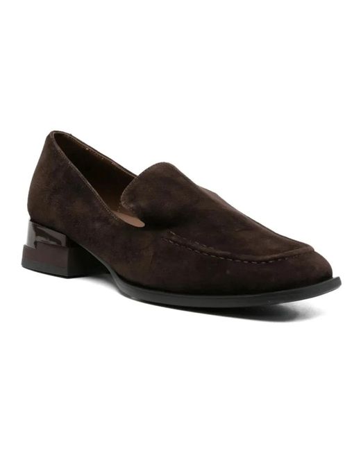 Linda Baumann Black Loafers