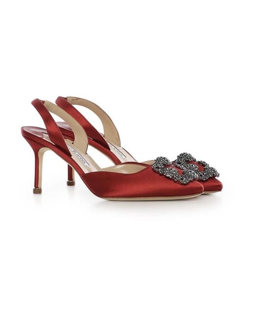 Manolo Blahnik Red Pumps