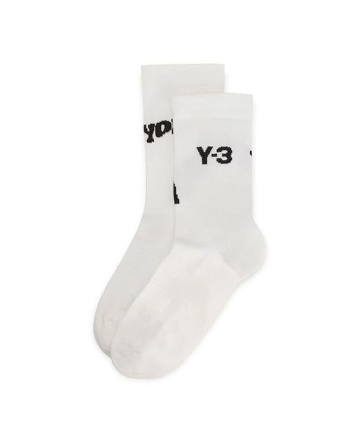 Underwear > socks Y-3 pour homme en coloris White