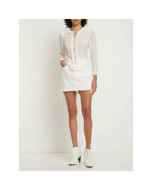 Isabel Marant Overhemden ,Wit ,Tops in het White