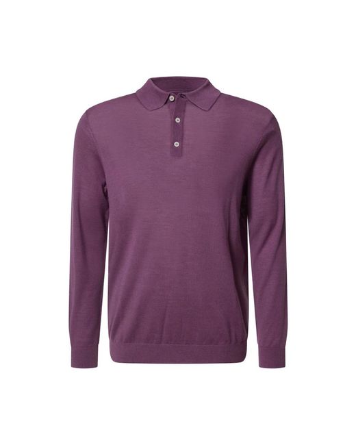 Baldessarini Strickpullover Kaja in het Purple voor heren
