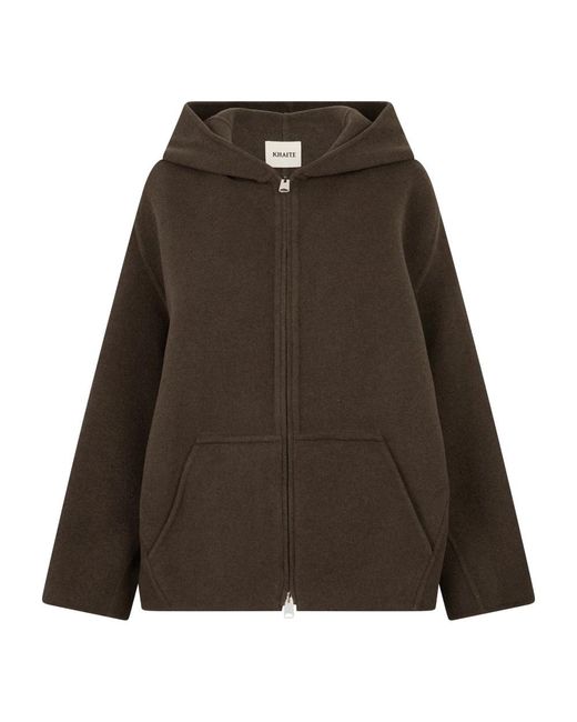 Zip-Throughs Khaite en coloris Brown