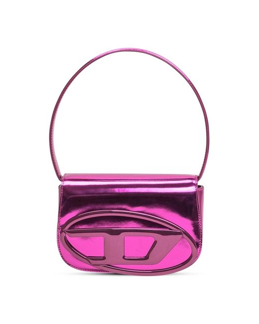 DIESEL Purple Shoulder Bags