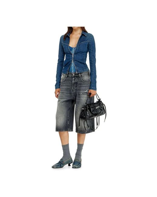 DIESEL Blue Shirts