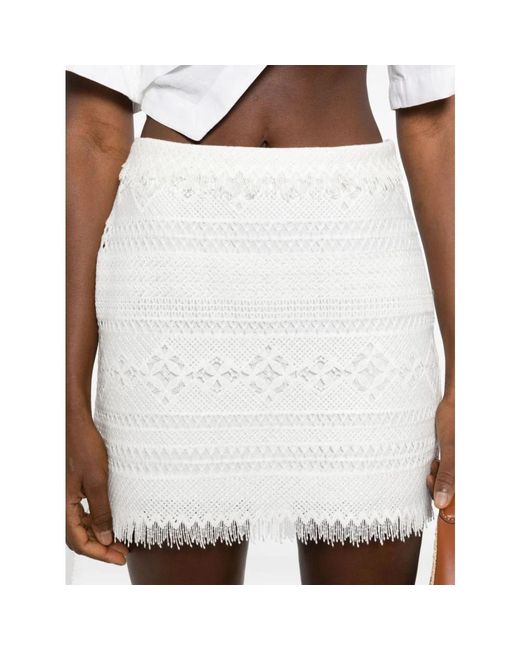 Skirts > short skirts Ermanno Scervino en coloris White