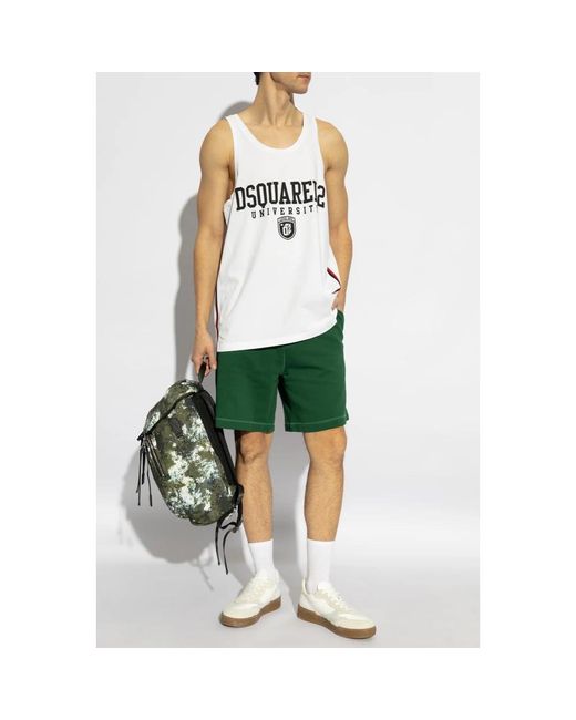 Casual Shorts DSquared² de hombre de color Green