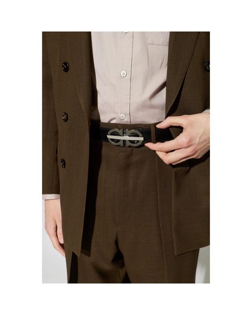 Belts di Ferragamo in Black da Uomo