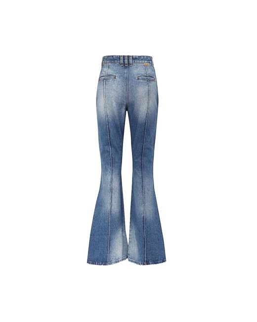 Balmain Blue Flare Jeans