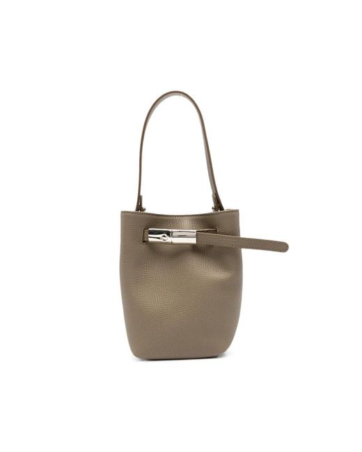 Longchamp Brown Bucket Bags