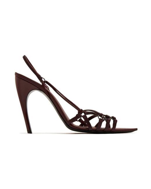 Nensi Dojaka Metallic High Heel Sandals