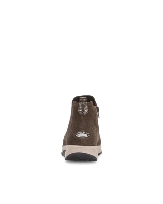 Gabor Brown Rollingsoft Stiefelette