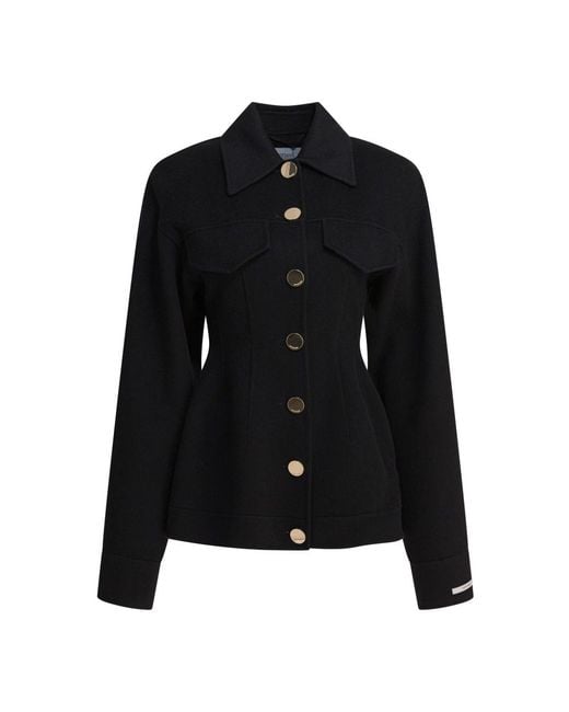 Sportmax Black Light Jackets