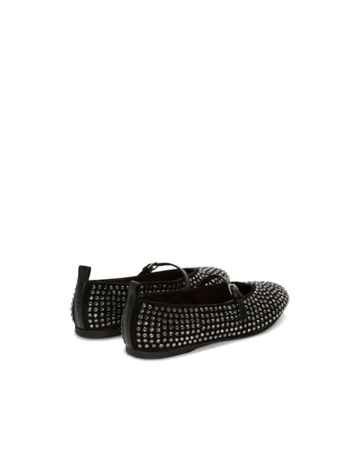 J.W. Anderson Black Ballerina Shoes