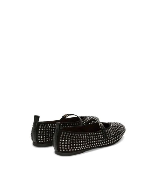 J.W. Anderson Black Ballerina Shoes