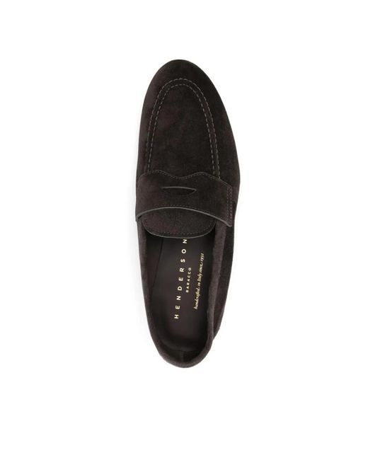 Henderson Black Loafers for men