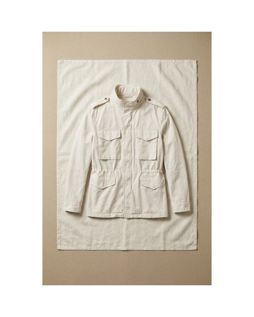 Mason's White Light Jackets for men