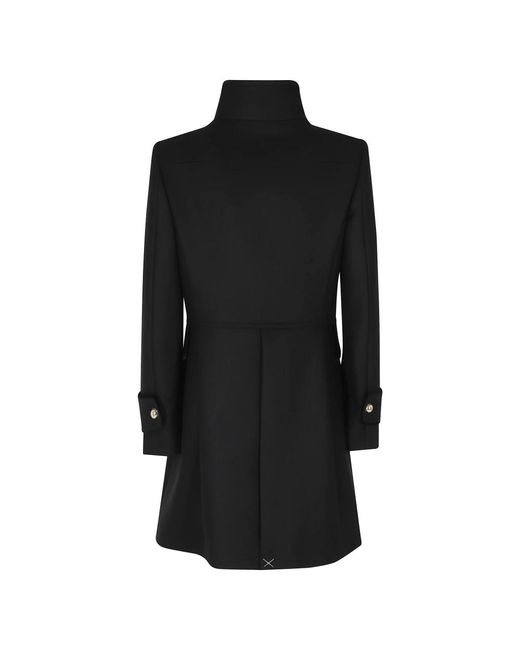 Single-Breasted Coats Fay de color Black