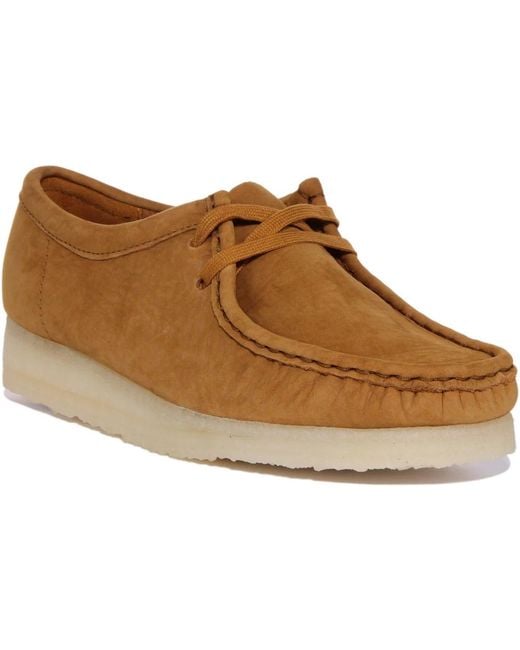Clarks Brown Laced Shoes