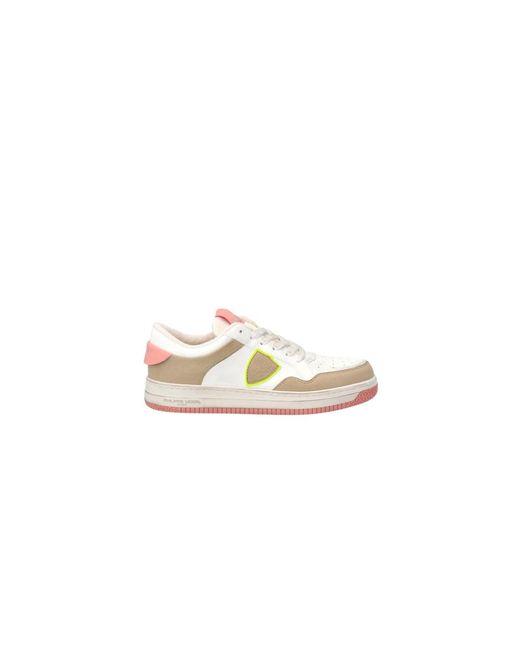 Philippe Model Sneakers in het White