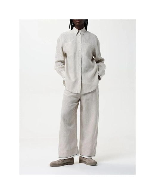 Shirts Brunello Cucinelli de color Gray