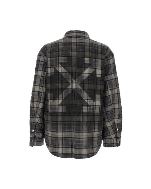 Off-White c/o Virgil Abloh Gray Casual Shirts for men