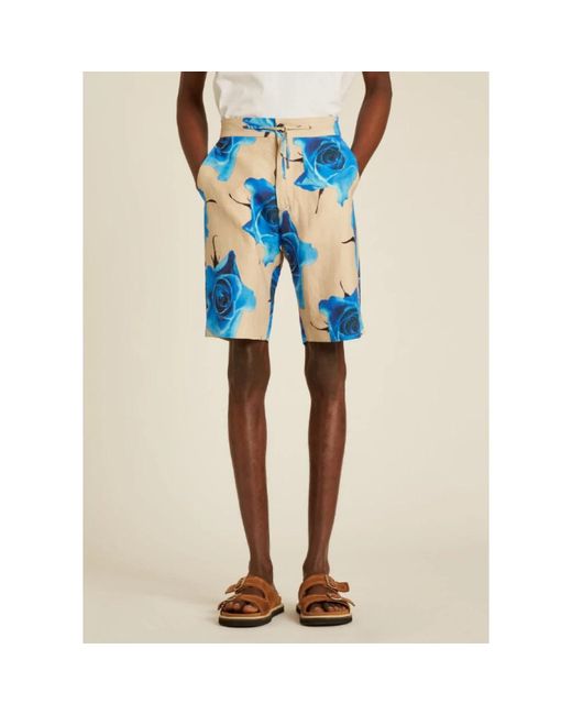 Paul Smith Blue Casual Shorts for men