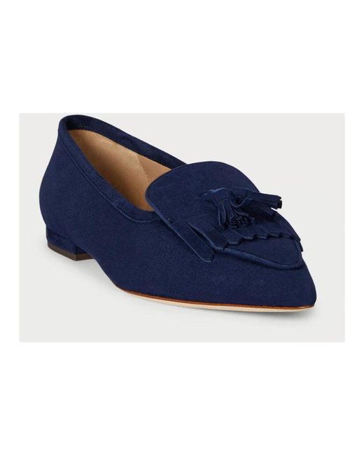 Ralph Lauren Blue Loafers