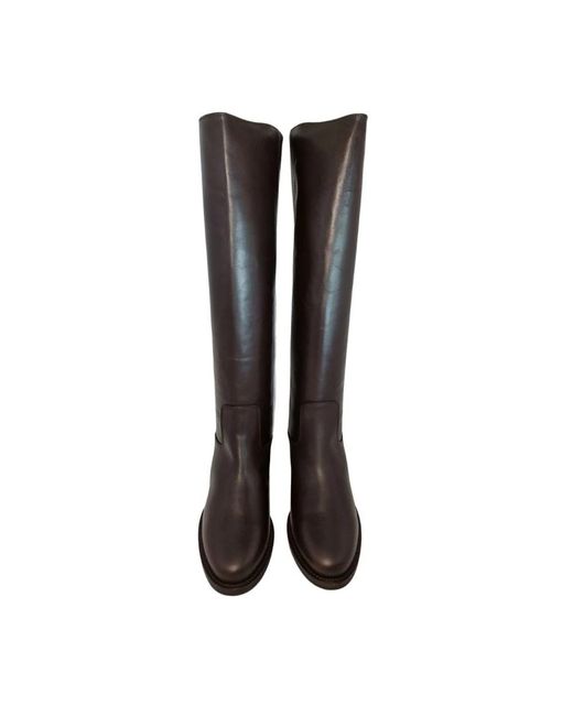 Via Roma 15 Brown High Boots