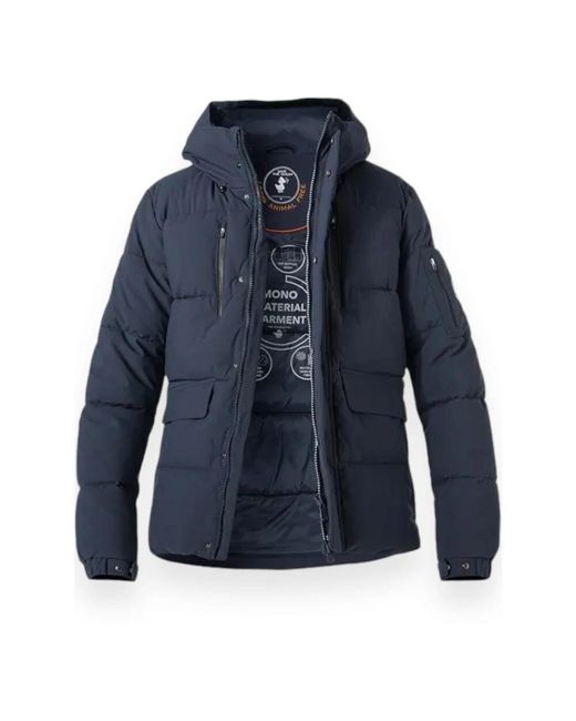 Save The Duck Blue Down Jackets for men