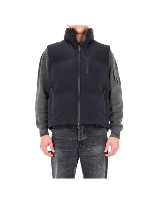 Herno Functionele Wardrobe Donsgevoerde Gilet in het Black voor heren