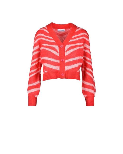 WEILI ZHENG Red Cardigans